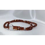 108 karkötő  Gránát ásványkarkötő egészség, energia, szenvedély 