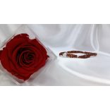 108 karkötő  Gránát ásványkarkötő egészség, energia, szenvedély 