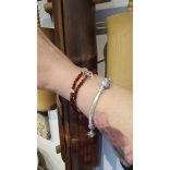 108 karkötő  Gránát ásványkarkötő egészség, energia, szenvedély 