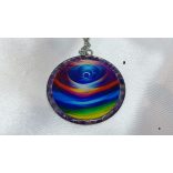 Garuda Tesseract – Ametiszt kristályokkal EMF védő, skaláris energia medál ! Limitált nyomtatott változat