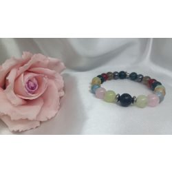 Szinergia Vese ásvány karkötő sungit kristállyal