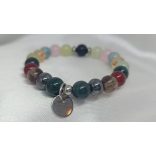 Szinergia Vese ásvány karkötő sungit kristállyal