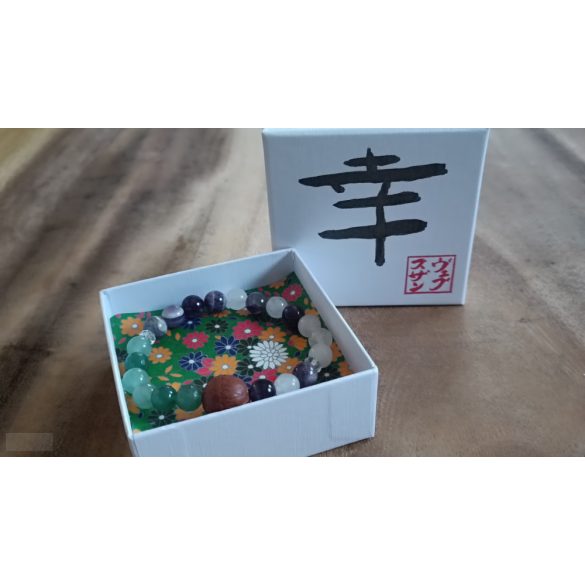 A talizmán lélegzete – A szelid kis virágok, ásvány karkötő 