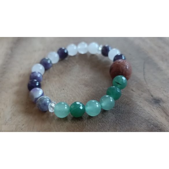 A talizmán lélegzete – A szelid kis virágok, ásvány karkötő 