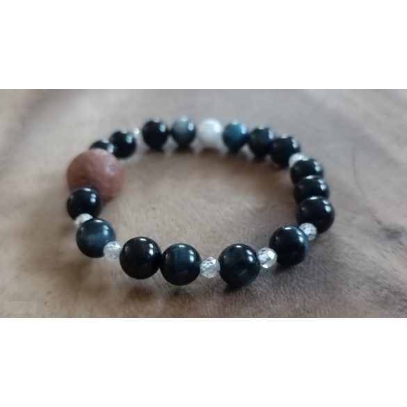 A talizmán lélegzete – Az éjszaka , ásvány karkötő 