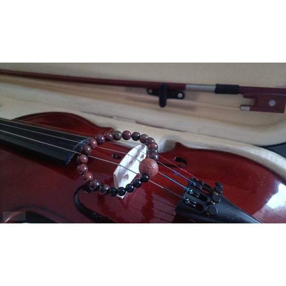 A talizmán lélegzete – Az éter hangja a hegedű, ásvány karkötő 