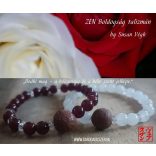 A talizmán lélegzete – Vörös Rózsa, ásvány karkötő 