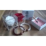 A talizmán lélegzete – Vörös Rózsa, ásvány karkötő 