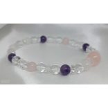 Nő vagyok és Szép vagyok motivációs karkötő !