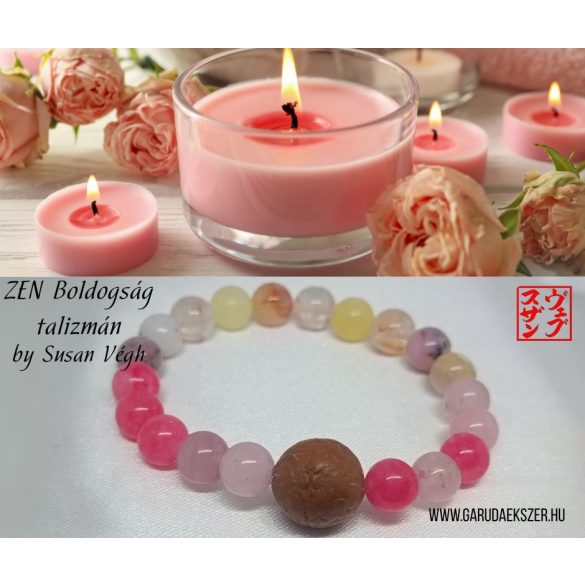 A talizmán lélegzete – A szeretet gyertyái, ásvány karkötő 