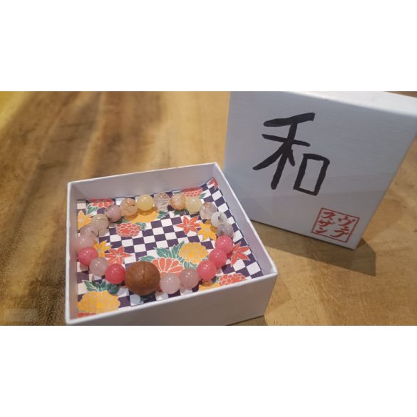 A talizmán lélegzete – A szeretet gyertyái, ásvány karkötő 