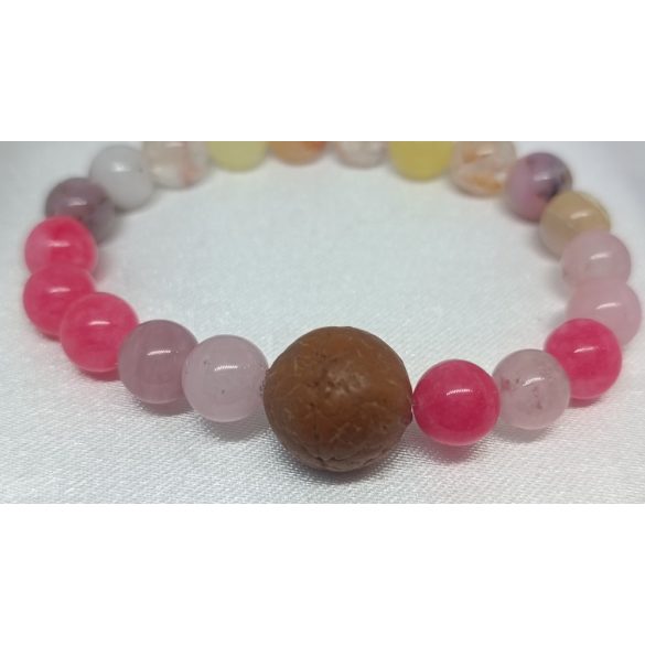 A talizmán lélegzete – A szeretet gyertyái, ásvány karkötő 