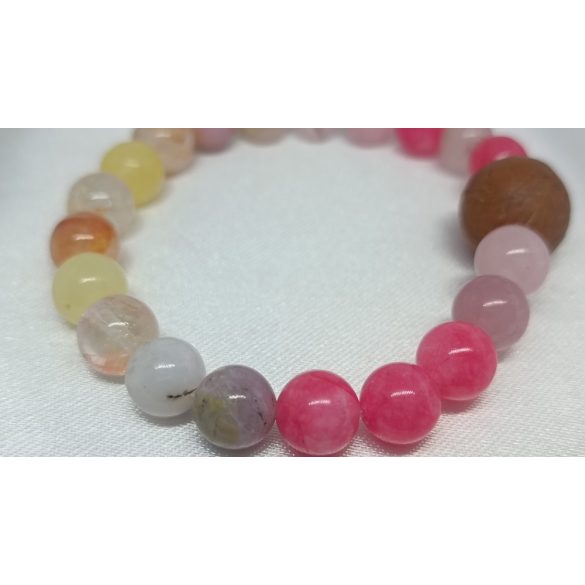 A talizmán lélegzete – A szeretet gyertyái, ásvány karkötő 