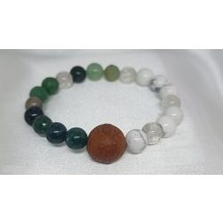   A talizmán lélegzete – A téli erdő végtelen békéje, ásvány karkötő 