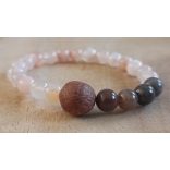 A talizmán lélegzete – Cseresznyefavirágzás, ásvány karkötő 