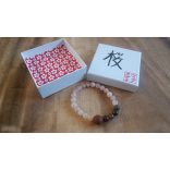 A talizmán lélegzete – Cseresznyefavirágzás, ásvány karkötő 