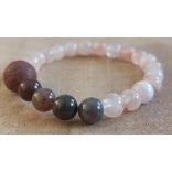 A talizmán lélegzete – Cseresznyefavirágzás, ásvány karkötő 