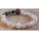 A talizmán lélegzete – Cseresznyefavirágzás, ásvány karkötő 