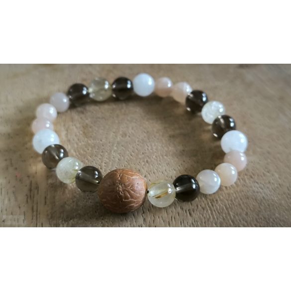 Bika jegy  ZEN Boldogság talizmán ásványkarkötő  Szépség -Határozottság -Hűség