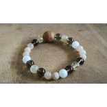 Bika jegy  ZEN Boldogság talizmán ásványkarkötő  Szépség -Határozottság -Hűség