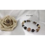 Kristálygömb  Hawaii Gazdagság ásvány karkötő