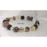 Kristálygömb  Hawaii Gazdagság ásvány karkötő