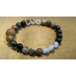 Mérleg  jegy ZEN Boldogság talizmán ásványkarkötő  Egyensúly – Szeretet  – Kinyilvánítás