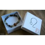 Oroszlán  jegy ZEN Boldogság talizmán ásványkarkötő  Szenvedély - Hatalom – Vezetés 