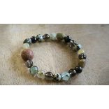 Oroszlán  jegy ZEN Boldogság talizmán ásványkarkötő  Szenvedély - Hatalom – Vezetés 