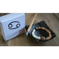   Rák  jegy ZEN Boldogság talizmán ásványkarkötő  Intuivitás - Érzékenység – Érzelem 