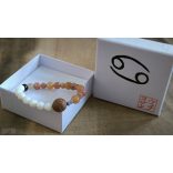 Rák  jegy ZEN Boldogság talizmán ásványkarkötő  Intuivitás - Érzékenység – Érzelem 