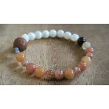 Rák  jegy ZEN Boldogság talizmán ásványkarkötő  Intuivitás - Érzékenység – Érzelem 