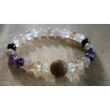 Szűz  jegy ZEN Boldogság talizmán ásványkarkötő  Gyakorlatiasság - Szerénység – Mély Érzelem 