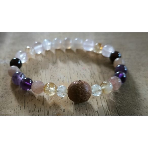 Szűz  jegy ZEN Boldogság talizmán ásványkarkötő  Gyakorlatiasság - Szerénység – Mély Érzelem 