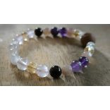 Szűz  jegy ZEN Boldogság talizmán ásványkarkötő  Gyakorlatiasság - Szerénység – Mély Érzelem 