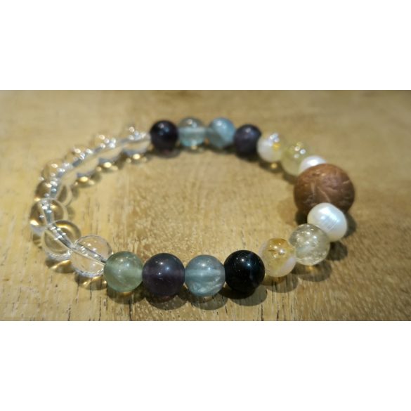 Nyilas jegy ZEN Boldogság talizmán ásványkarkötő  Optimizmus – Lelkesedés- Kalandvágy 