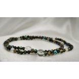 108 karkötő  Türkiz ásványkarkötő  Gyógyítás – Egyensúly - Bőség