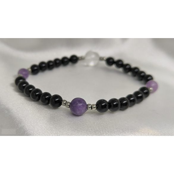 Hau'oli Makahiki Hou – Boldog újévet 2025  Hawaii ásvány karkötő - Férfi 