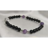 Hau'oli Makahiki Hou – Boldog újévet 2025  Hawaii ásvány karkötő - Férfi 