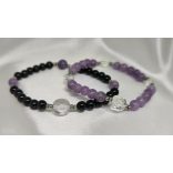 Hau'oli Makahiki Hou – Boldog újévet 2025  Hawaii ásvány karkötő - Férfi 