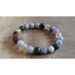 2025 a Kígyó éve  ZEN Boldogság talizmán ásványkarkötő  NYUGALOM, EGYENSÚLY, SZERENCSE