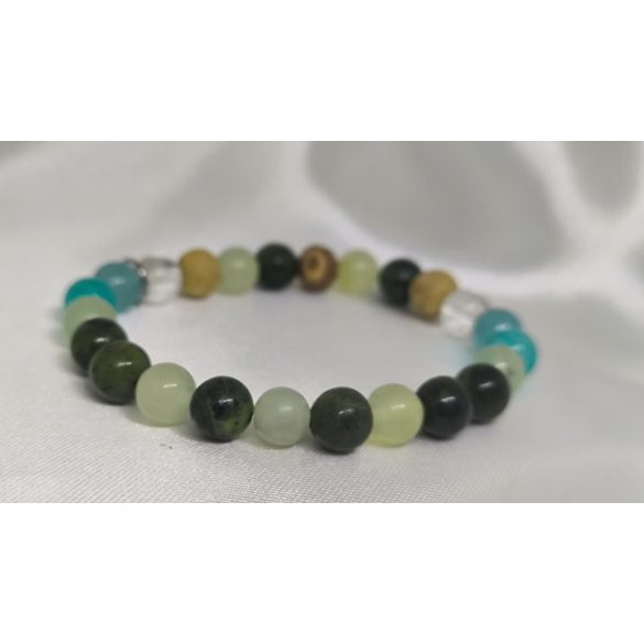 Sámán – A Kolibri amulett Palo Santo karkötő 2025 totemállata  Öröm - Gyógyulás – Szerencse  Unisex férfiaknak is.