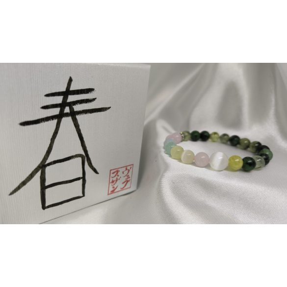 Harmónia és Szeretet – Szelenit, rózsakvarc és prehnit ölelésében