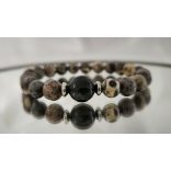 Asztrofillit és Asteroid Jáspis Unisex Ásványkarkötő – Az Univerzum ereje a csuklódon