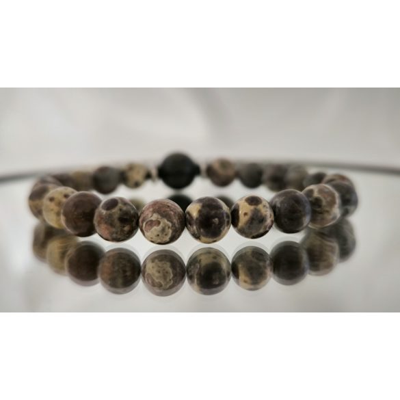 Asztrofillit és Asteroid Jáspis Unisex Ásványkarkötő – Az Univerzum ereje a csuklódon