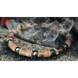 Monolith - Rodonit & Hematit férfi ásvány Karkötő – A Szív és az Erő egyensúlya 