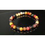 Monolith - Mookait & Hematit férfi ásvány karkötő  - A Belső Energia 