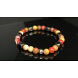 Monolith - Mookait & Hematit férfi ásvány karkötő  - A Belső Energia 