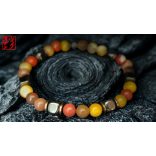 Monolith - Mookait & Hematit férfi ásvány karkötő  - A Belső Energia 