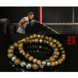 Monolith Bronz – férfi ásvány karkötők - Erő és Tartás